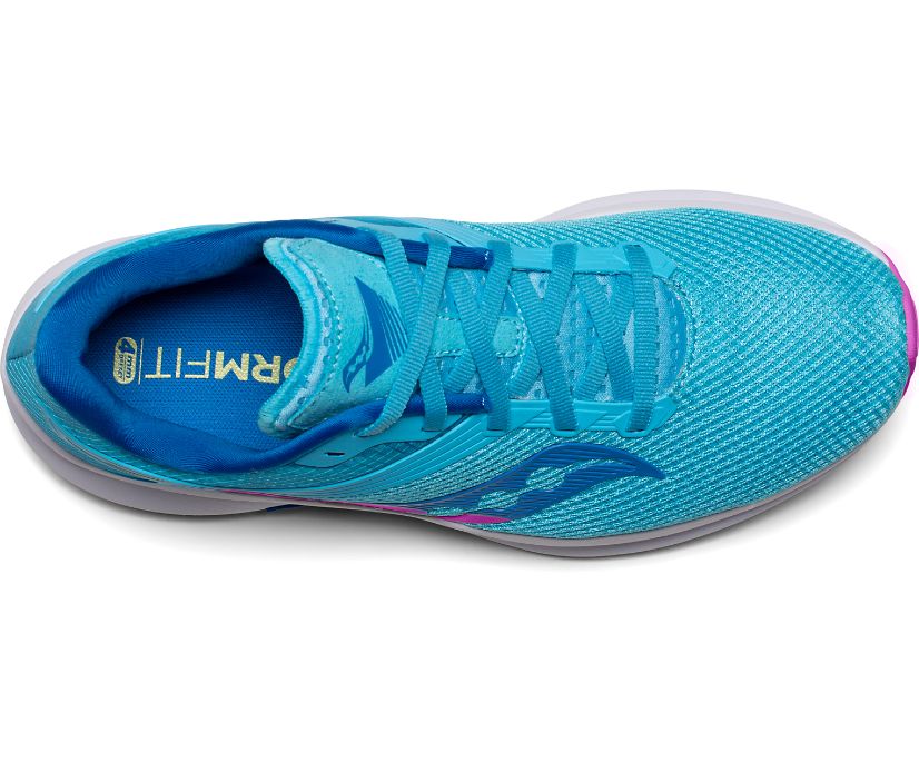 Saucony Axon Women's Running Shoes Blue | Canada 081EBCX